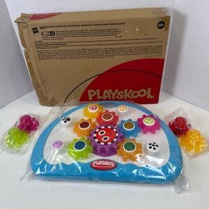 Playskool Explore 'N Grow Busy Gears 12 Months+ Lights Music NEW OPEN BOX